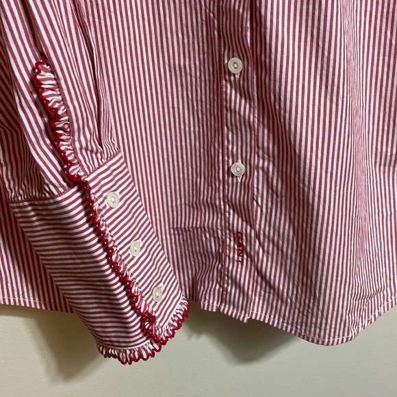 Gant Ruffle & Stripes Shirt - Picture 3 of 6